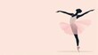 © Jayda_ArtistryHub - Elegant ballet dancer showcasing grace and poise in a beautiful pink tutu against a minimalist backdrop.