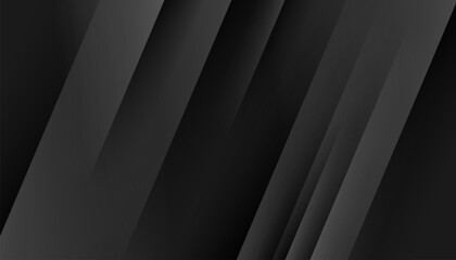 Wall Mural - abstract black concept geometric lines on dark background