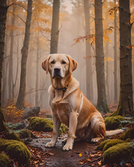 Sticker - Golden Labrador 