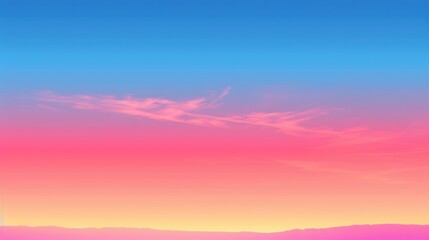 Wall Mural - Serene Sunset