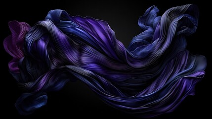   Black background with purple and blue pattern on the left side, and black background with purple and blue pattern on right side