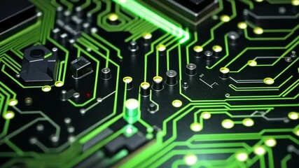 Electronic circuits, blue neon light, Software and Web Developer Programming Code, Binary Abstract Computer Script, Program Developing digital background.