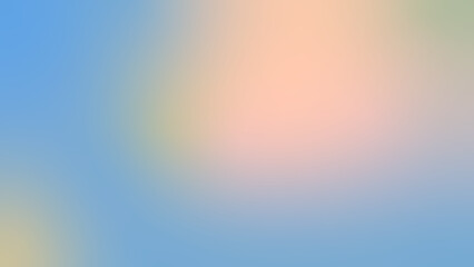 Wall Mural - abstract soft gradient background beige rose peach blue shaded effect blurred natural pale colours