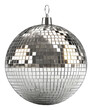 © eclipse - PNG Shiny disco ball hanging against a bright backdrop