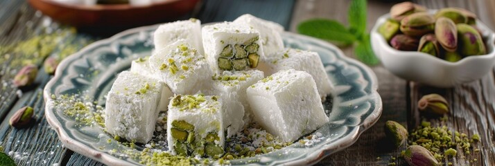 Poster - Pistachio-filled Turkish Kadayif Dessert