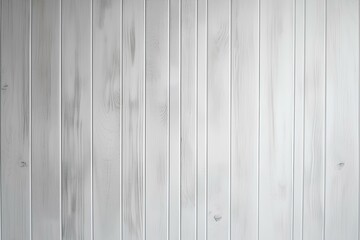 Wall Mural - white wooden wall