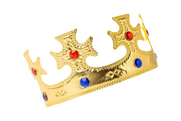 Golden Crown, cutout, full depth of field.