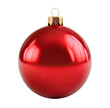 © PixMarket - Red Christmas ball isolated on transparent background