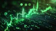 © Jrprr - green stock market chart background with bokeh lights