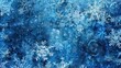 ©  Abyss Photo - Digital design of winter holiday patterns and textures in cool blue tones.
