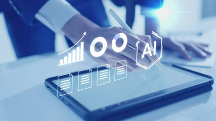 Enhancing Business Performance with Generative AI, digitization, AI VA virtual assistant , digitalization digital transformation, business data analytic business planning
