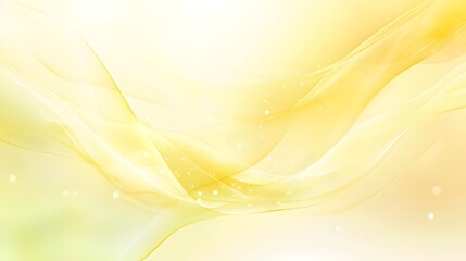 Wall Mural - a soft and ethereal light yellow wave background perfect for various design projects and digital app