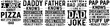 © David - Classic Dad Fathers Day Phrases, Typographic Emblems Pack Vector Illustration for Postcard, Bookmark, Infographic