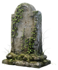 gravestone isolated on transparent background