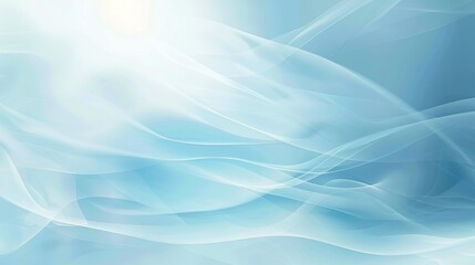 Wall Mural - A blue and white background with a wave pattern