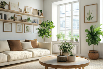 Poster - Modern Living Room Interior.