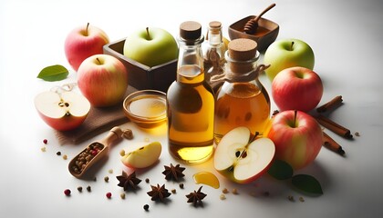 Wall Mural - apple vinegar