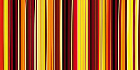 Sticker - Colorful Vertical Stripes in Bold Patterns