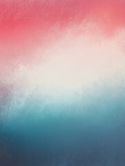 Sticker - Soft Gradient Abstract Art with Red and Blue Tones