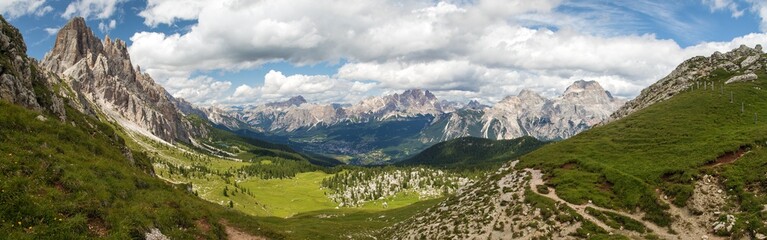 Poster - Alps Dolomites mountains around Cortina d'Ampezzo