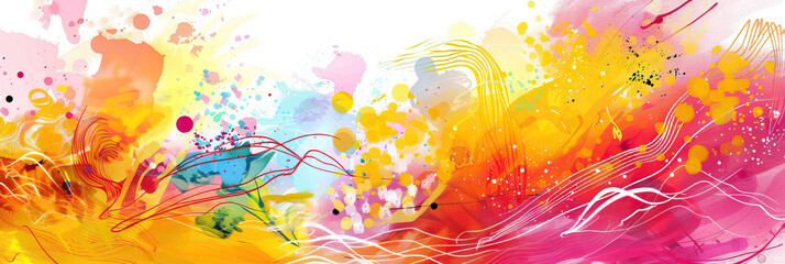 Dynamic Digital Doodles: A series of colorful, spontaneous drawings on a computer screen, capturing the fun and fluidity of digital sketching.