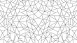 © naphat - Intricate Geometric Coloring Design for Adults with Copy Space on White Background