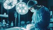 © 69 - Surgeon in an operating room, symbolizing advanced healthcare procedures