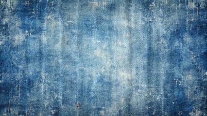 Faded indigo textured grunge background with distressed worn effect, ideal for music band logos, DIY fashion brands, or underground streetwear graphics.