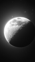 Wall Mural - moon, lunar