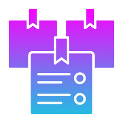 Wall Mural - Sticky Notes Icon