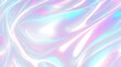 © Color Mix - Holographic background seamless trendy iridescent light foil texture. Soft holographic pastel unicorn marble background pattern. Modern pearlescent blurry abstract swirl illustration.