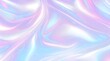 © Color Mix - Holographic background seamless trendy iridescent light foil texture. Soft holographic pastel unicorn marble background pattern. Modern pearlescent blurry abstract swirl illustration.