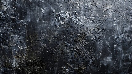 Wall Mural - A textured dark surface with varying shades and patterns, suitable for backgrounds or artistic projects.