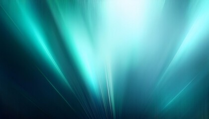 Wall Mural - dynamic modern dark turquoise blue emerald green blurred wallpaper rays of light flowing over dark blue soft texture