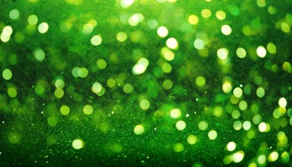 abstract green glitter background