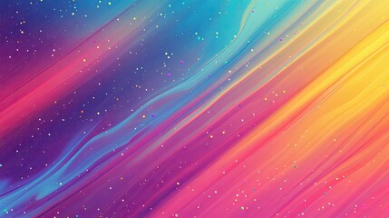 Psychedelic gradient with bright hues and grainy texture. Grainy gradients style  vintage noise  abstract background 