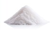 © Natthakan - A white powdery substance is piled on a white background