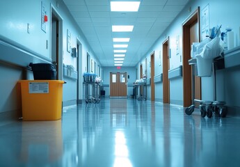 Poster - Hospital Corridor