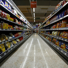 Wall Mural - supermarket