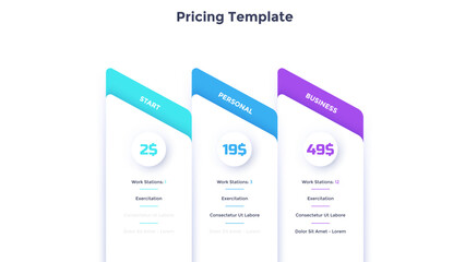 Modern Infographic Vector Template