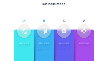 Modern Infographic Vector Template