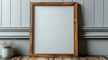 Wall Mural - minimalist clipboard, single paper sheet, white background, 3d illustration, no logo, no trademark, 