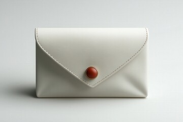 Wall Mural - simple envelope icon, modern style, white background, 3d illustration, no logo, no trademark, no tex