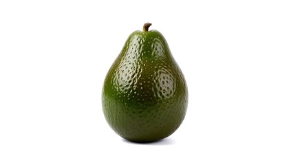 An avocado isolated on a white background