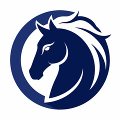 Wall Mural - horse logo