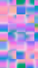 Poster - abstract background with squares