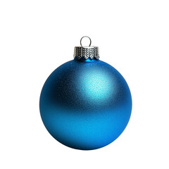 Poster - Blue christmas tree bauble.