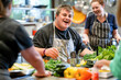 © kossovskiy - Man with Down syndrome smiling in kitchen