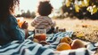 © LU - Picnic, lifestyle, Family activities, vacation, mother and child camping, family concept, summer, fall, horsetail, camping blanket, camping, glass, fruit, feature, magazine style, glass, vitamins,