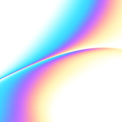 Leinwandbilder - A Colorful Gradient Abstract Background Creates Vibrant Options for Various Creative Designs
